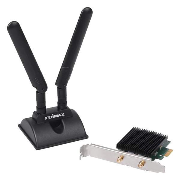 EDIMAX 訊舟 EW-7833AXP AX3000 Wi-Fi 6 + Bluetooth 5.0 PCIe 無線網路卡 product thumbnail 2