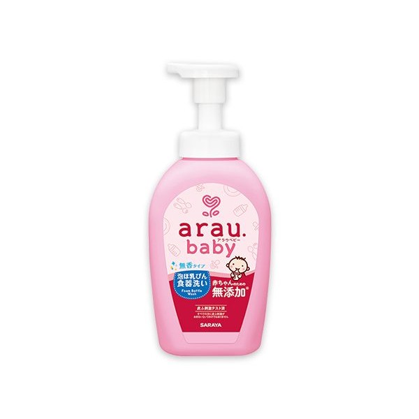 arau.baby 愛樂寶 寶貝無添加奶嘴奶瓶清潔泡泡(500ml)【小三美日】 product thumbnail 2