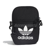 adidas 側背包 Trefoil Festival Bag 黑 白 男女款 隨身包 手機包 【ACS】 EI7411