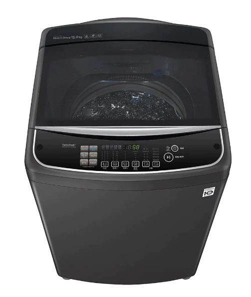 (公司貨)LG Smart Inverter 15公斤 智慧變頻 直立式洗衣機-曜石黑 WT-ID150MSG