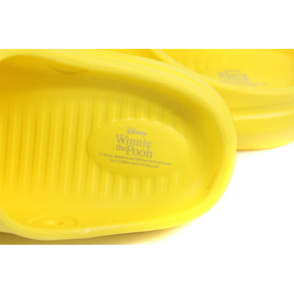 Disney 迪士尼 小熊維尼 拖鞋 中童 童鞋 黃色 D522035 no067 product thumbnail 4