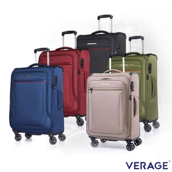 Verage 維麗杰 24吋專利超輕量防爆拉鍊可擴充行李箱 風格時尚系列 原廠公司貨
