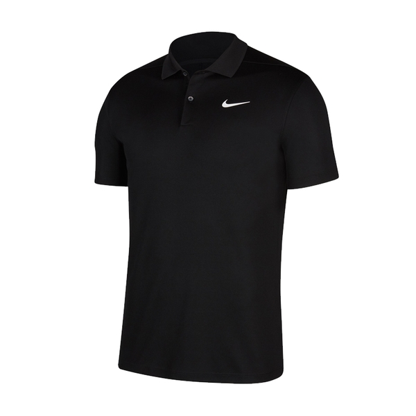 Nike Dri-Fit 男 黑色 Polo衫 短袖 運動襯衫 聚脂纖維 短袖 高爾夫 透氣 運動上衣 BV0359-010 product thumbnail 4