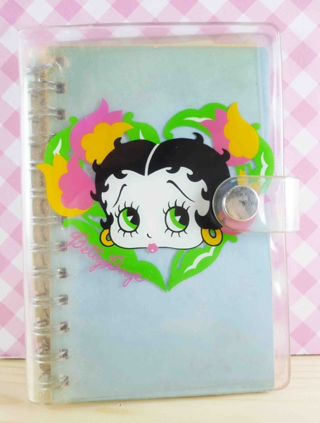 【震撼精品百貨】Betty Boop_貝蒂~筆記本-藍花 product thumbnail 2