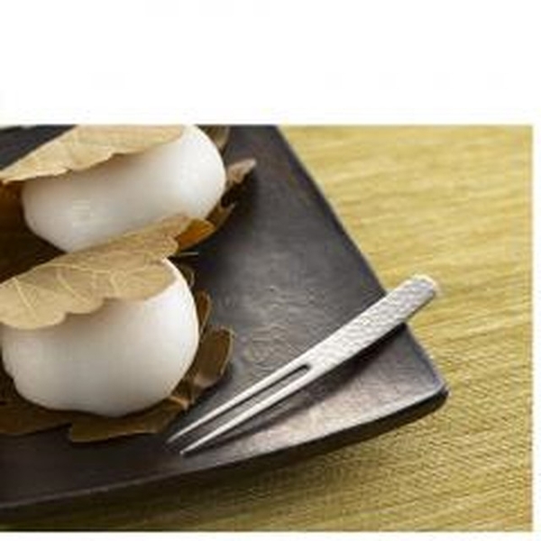 日本製 Yoshikawa 燕三条 18-8不鏽鋼 槌目叉子 水果叉 甜點叉(單支)【南風百貨】
