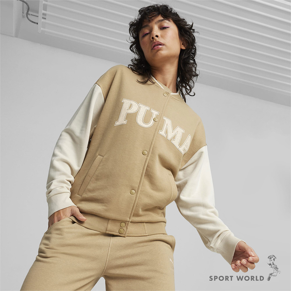 Puma 女裝 外套 棉 歐規 棕【運動世界】67790283 product thumbnail 4