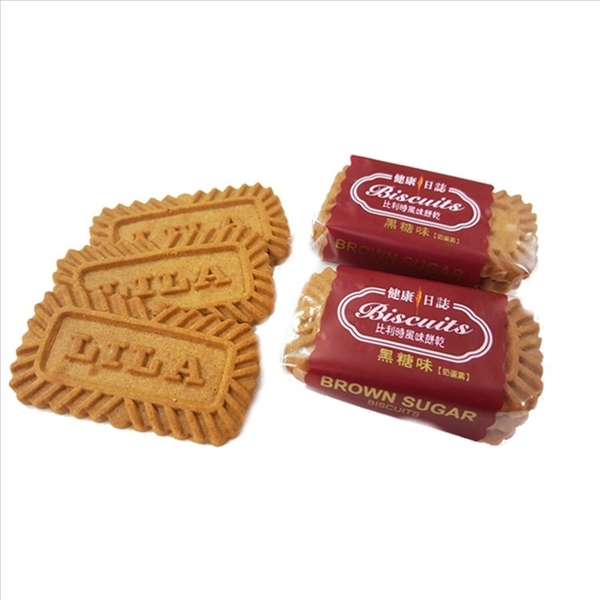 健康日誌比利時風味餅乾-黑糖口味 600g【2019040934002】(馬來西亞零食)