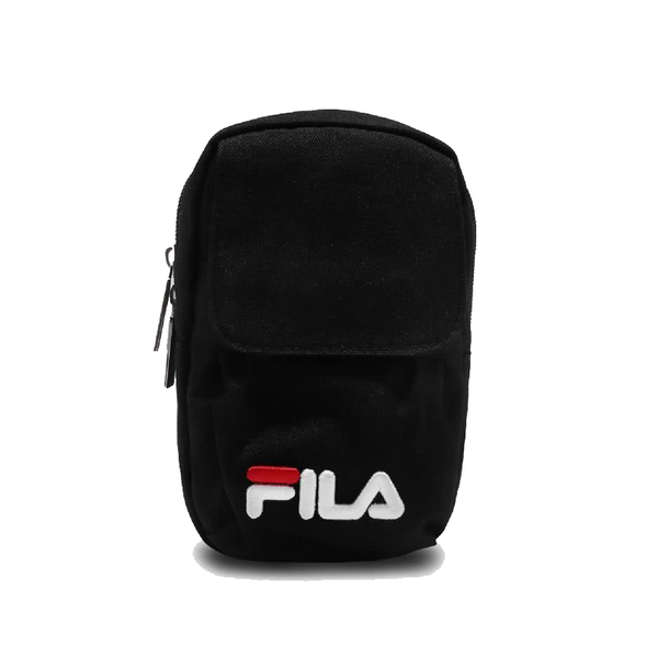 FILA 黑色 小方包 腰掛包 手機 零錢包 斜背包 外出包 輕便包 小腰包 BST-9011-BK