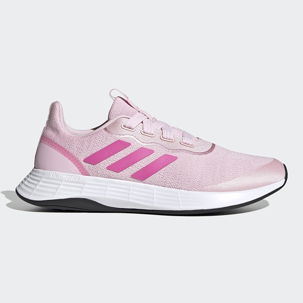 ADIDAS QT RACER SPORT 女鞋 慢跑 輕量 Lightmotion中底 透氣 粉【運動世界】FY5676