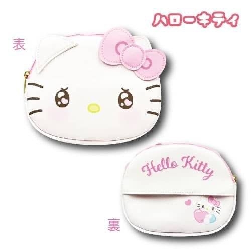 【震撼精品百貨】Hello Kitty 凱蒂貓~日本SANRIO三麗鷗 KITTY化妝包附面紙套-水汪汪*14317