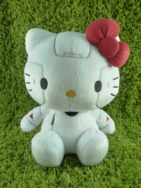 【震撼精品百貨】Hello Kitty 凱蒂貓~絨毛娃娃-未來