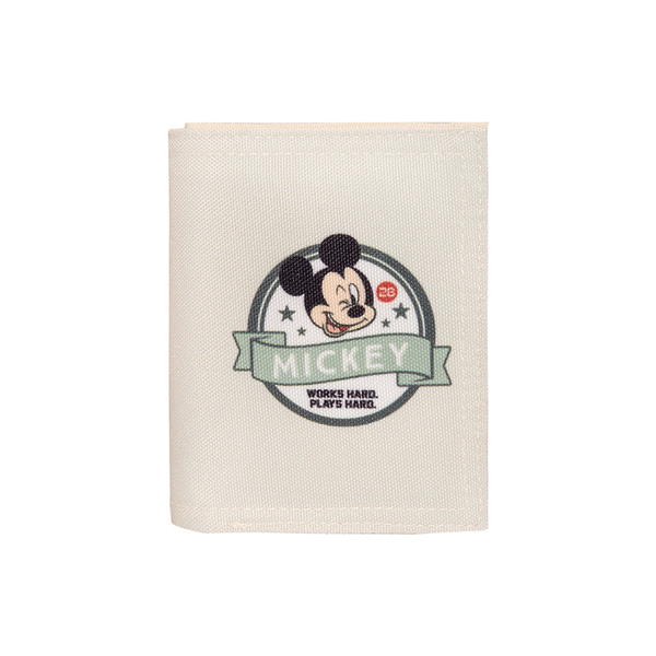 【OUTDOOR】迪士尼Disney-米奇與好朋友對折短夾-灰綠色 ODDY22D08GG product thumbnail 2