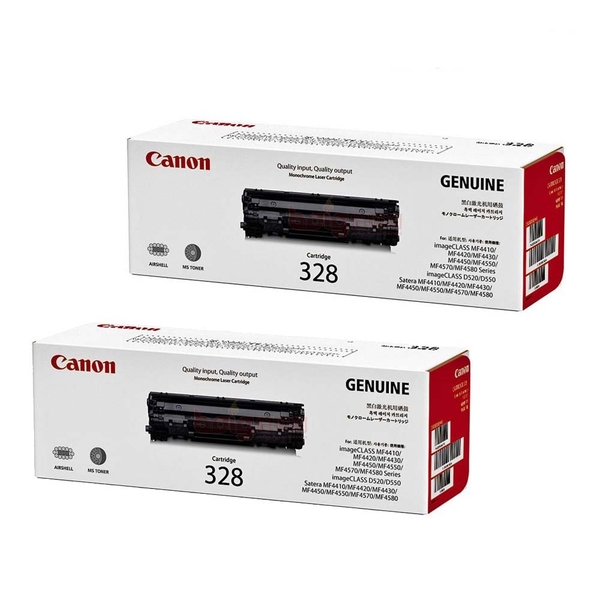 [2入超值組]CANON CRG-328 原廠黑色碳粉匣 product thumbnail 2
