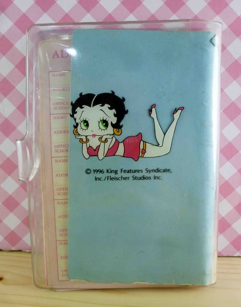 【震撼精品百貨】Betty Boop_貝蒂~筆記本-藍花 product thumbnail 4