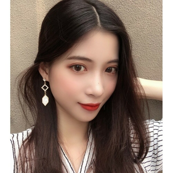 (台灣現貨) S925銀針耳環 韓國少女耳環 抗敏耳針 針式耳環