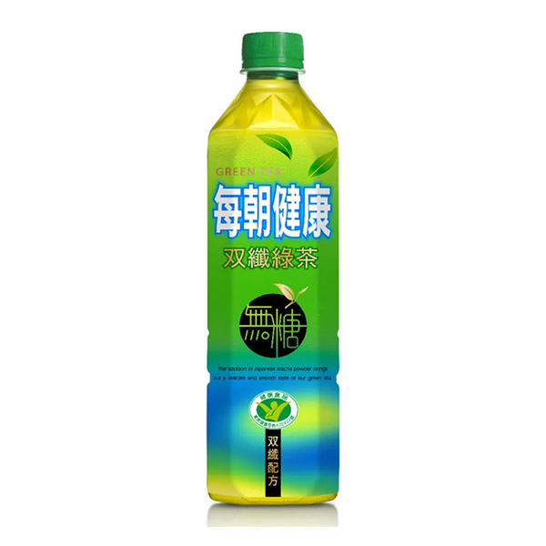 每朝健康 雙纖綠茶 650ml【康鄰超市】