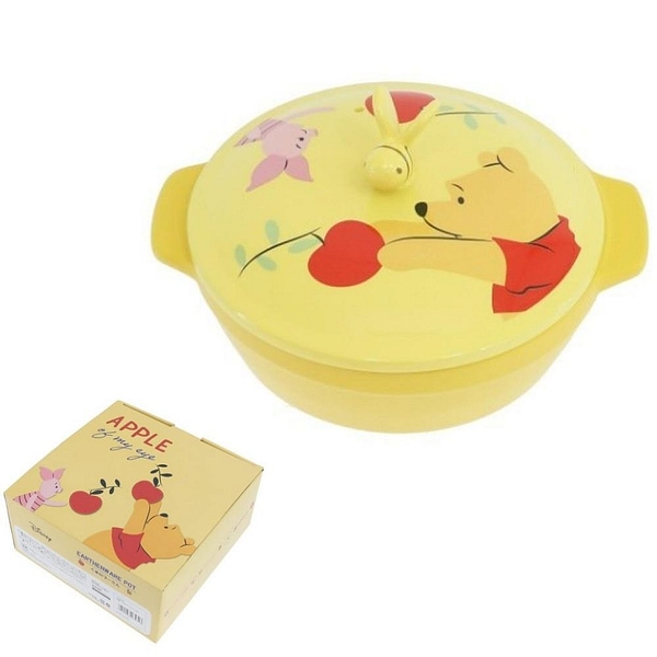 【震撼精品百貨】小熊維尼 Winnie the Pooh ~迪士尼 DISNEY 小熊維尼 陶瓷土鍋 砂鍋 (1000ML)*26531