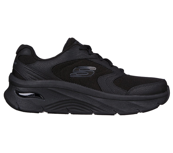 Skechers Arch Fit D'lux 男運動鞋 舒適足弓支撐 緩衝鞋墊 232501BBK【KAORACER】 product thumbnail 2