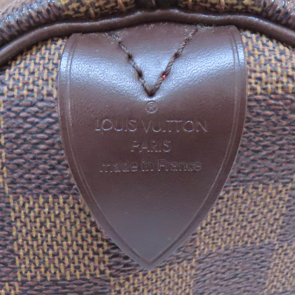 【二手名牌BRAND OFF】LOUIS VUITTON LV 路易威登 棕色 棋盤格 PVC塗層帆布 Speedy 30 手提包 N41531 product thumbnail 7