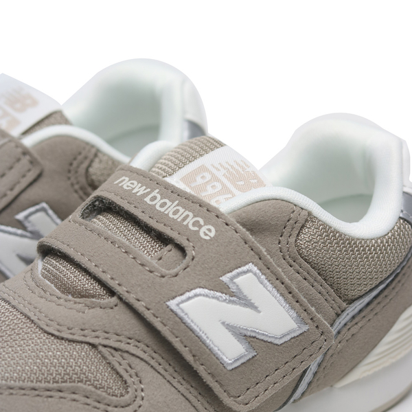 NEW BALANCE 童鞋 NB 996 卡其灰 麂皮 黏帶 小童 IZ996XB3 product thumbnail 2