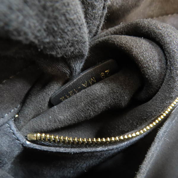 【二手名牌BRAND OFF】DIOR 迪奧 黑色 羊皮 藤格紋 Lady Dior 兩用包 product thumbnail 7