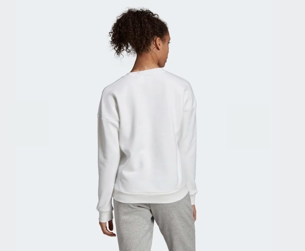 Adidas MH BOF SWEATSHIRT 女款白色長袖上衣-NO.DX7965 product thumbnail 5
