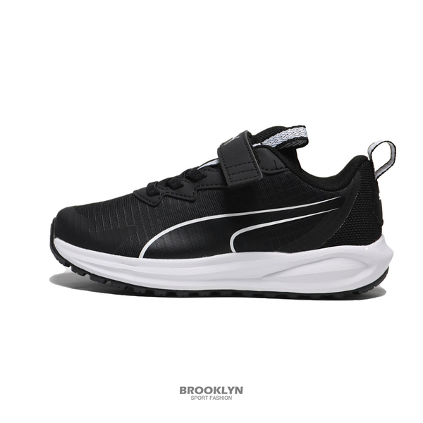 PUMA 童鞋 TWITCH RUNNER TRAIL-AC+PS 黑白 運動鞋 中童(布魯克林) 37764101 product thumbnail 4