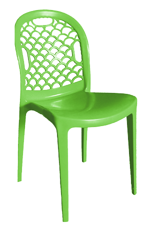 宏泰 HUNTAI 【貝殼椅】塑膠椅 公共空間椅 四腳椅 戶外餐椅 造型椅 多功能休閒椅 product thumbnail 4