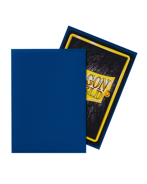 『高雄龐奇桌遊』 龍盾 磨砂牌套 卡套 藍色 Blue Dragon Shield Sleeves 正版桌上遊戲專賣店 product thumbnail 3