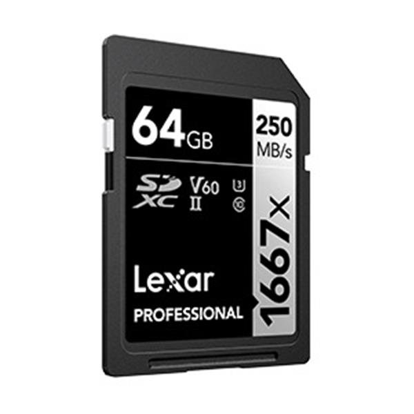 Lexar 雷克沙 Professional 1667x SDXC UHS-II 64G記憶卡 SILVER 系列 product thumbnail 2
