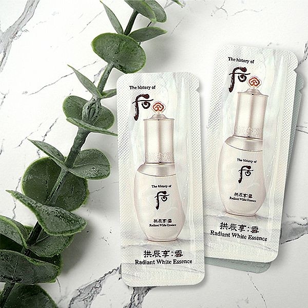 韓國 whoo后 拱辰享雪亮白精華(1ml)【小三美日】DS011805