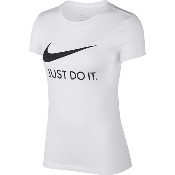 NIKE NSW TEE JDI 女裝 短袖 休閒 柔軟 大勾 排汗 透氣 白【運動世界】CI1384-100 product thumbnail 2