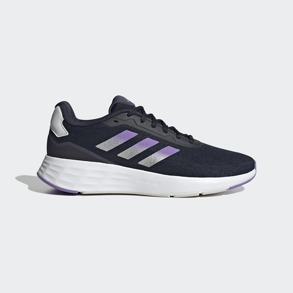 ADIDAS START YOUR RUN 女輕量跑鞋 入門款平價 避震 藍紫 KAORACER HP5675