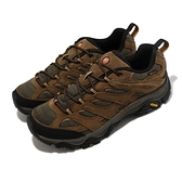 Merrell 登山鞋 Moab 3 GTX 防水 戶外鞋 黃金大底 咖啡 黑 男鞋【ACS】 ML036257