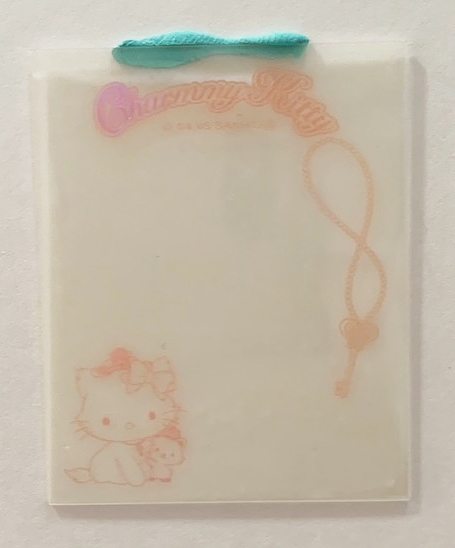 【震撼精品百貨】寵物貓_Charmmy Kitty~三麗鷗 寵物貓手機銀幕貼紙-紫#56150