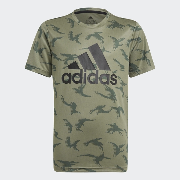 ADIDAS DESIGNED TO MOVE CAMOUFLAGE 童裝 短袖 吸濕排汗 綠【運動世界】GN1488 product thumbnail 2
