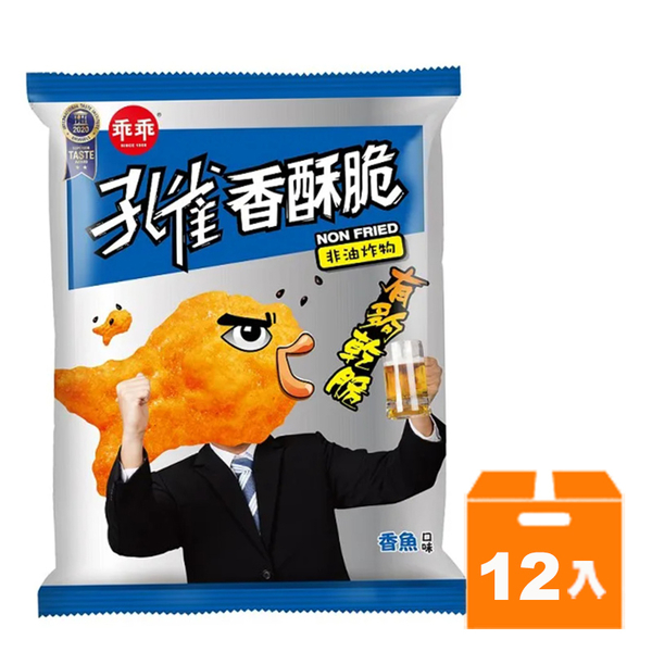 孔雀 香酥脆-香魚 40g(12入)/箱【康鄰超市】