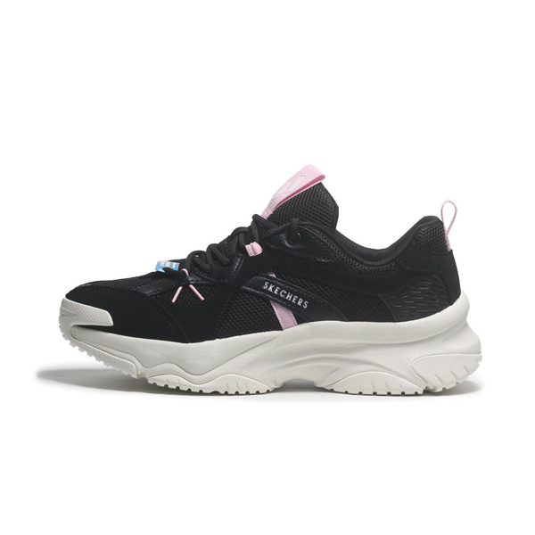 SKECHERS 休閒鞋 MOONHIKER 黑粉 復古 老爹鞋 女 177591BKPK product thumbnail 4