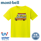 【Mont-Bell 日本 幼童 WIC.T短袖排汗T恤《巴士/亮黃》】1114211/圓領短T/短袖上衣