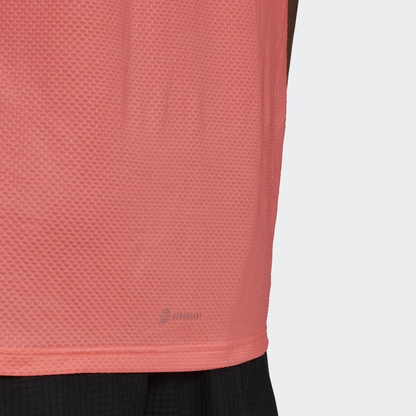 Adidas OWN THE RUN COOLER 男款 粉紅色 短袖T恤 HB7459【KAORACER】 product thumbnail 5