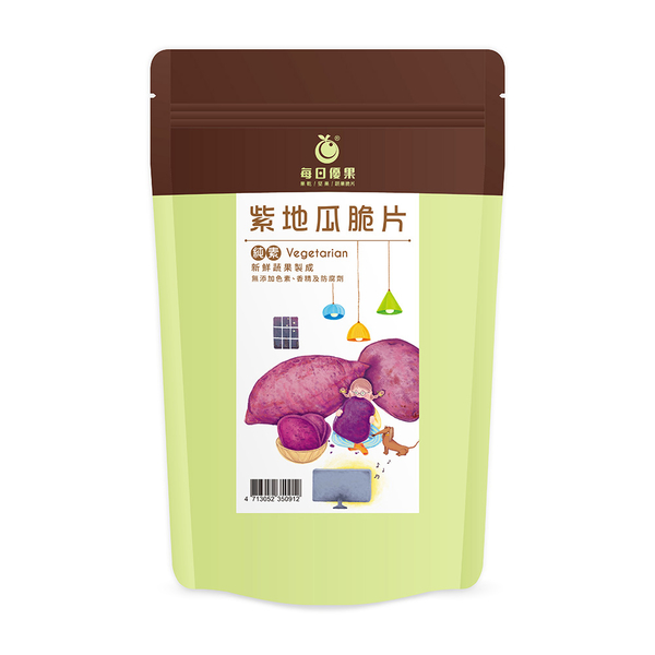 紫地瓜脆片160G 每日優果 product thumbnail 4