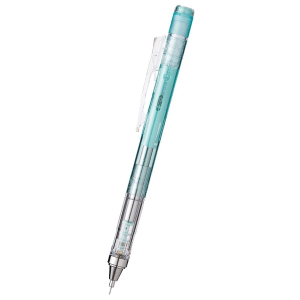 Tombow 蜻蜓 MONO graph DPA-138 透明自動鉛筆0.5mm-淺綠桿