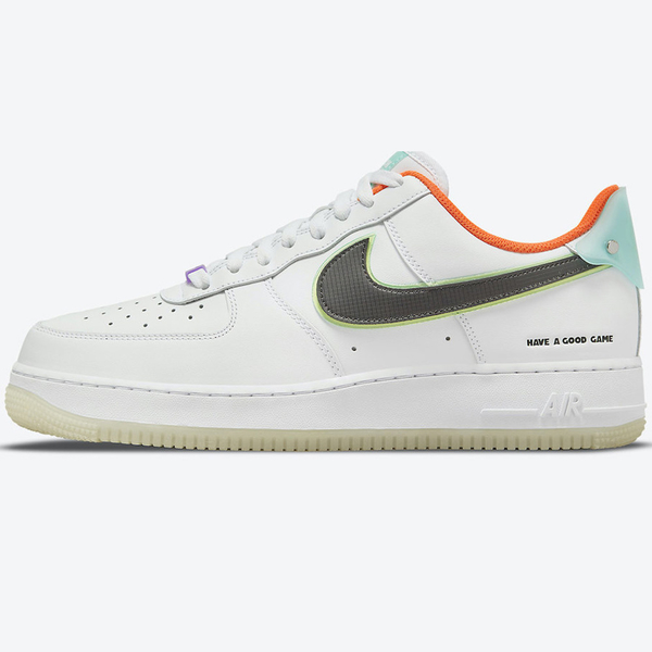 NIKE Air Force 1 Low Have A Good Game 男鞋女鞋休閒夜光電競後跟可拆 ...