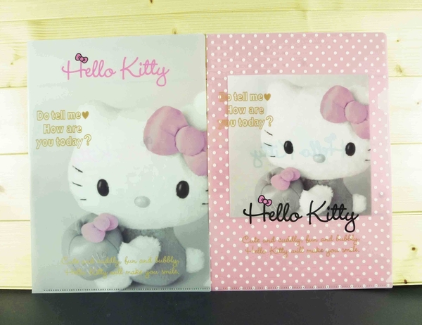 【震撼精品百貨】Hello Kitty 凱蒂貓~2入文件夾~寫真