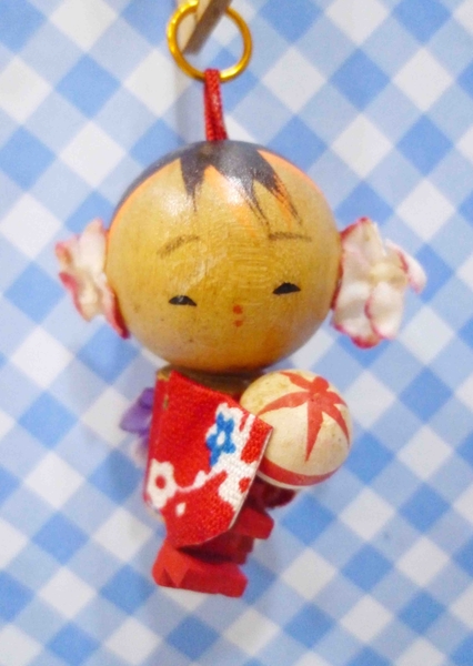 【震撼精品百貨】日本精品百貨-日本淺草吊飾-和服球