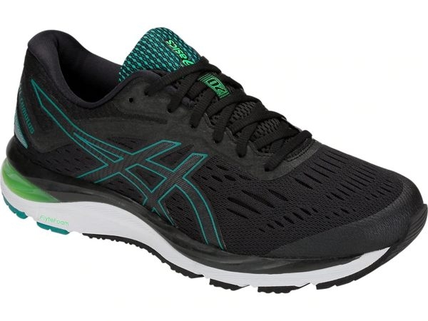 ASICS GEL-CUMULUS 20 (4E) 男鞋 慢跑 寬楦 穩定 支撐 耐磨 舒適 透氣 黑綠【運動世界】1011A013-003 product thumbnail 5