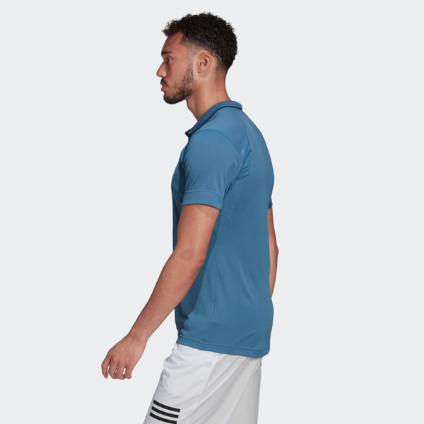 【現貨】Adidas TENNIS FREELIFT 男裝 短袖 POLO衫 休閒 網球 散熱 藍【運動世界】HB9137 product thumbnail 6