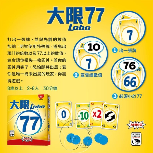 *【新天鵝堡桌遊】大限77 Lobo 77 product thumbnail 4