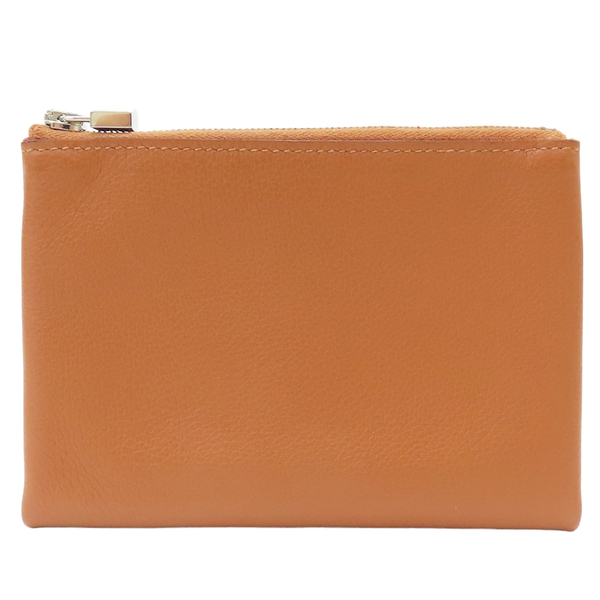 【二手名牌BRAND OFF】HERMES 愛馬仕 金棕色 Evercolor 牛皮 Atout Pouch 零錢包