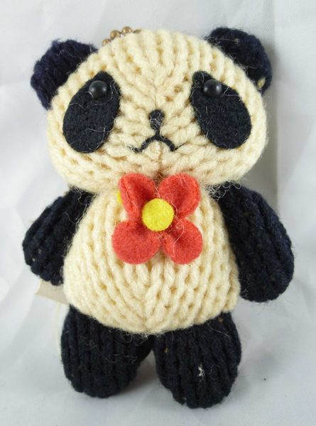 【震撼精品百貨】日本泰迪熊~玩偶『針織,橘/熊貓』(共2款) product thumbnail 6